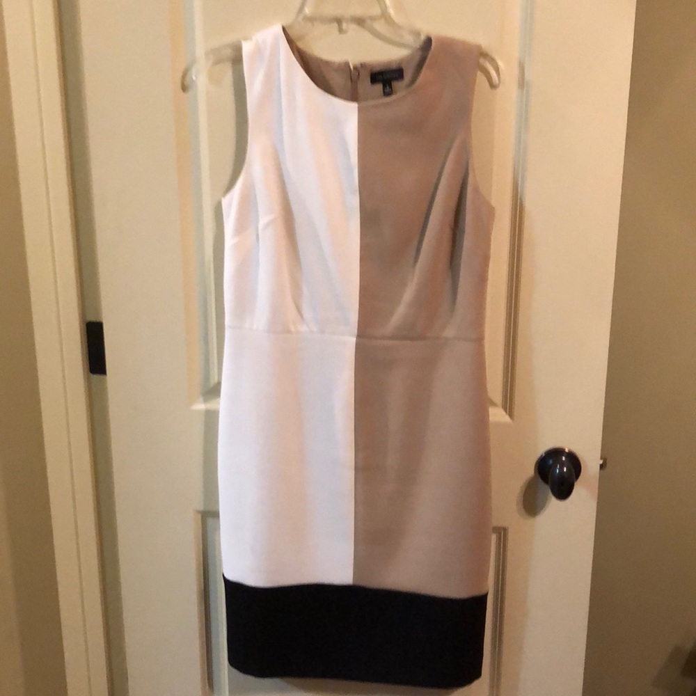 Color block sheath dress